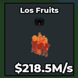 Lava Los Fruits 218.5 M s (Секретный персонаж) — Roblox, лот №234664