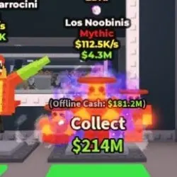Lava LOS Noobinis Super Rare (Мифический персонаж) — Roblox, лот №234675