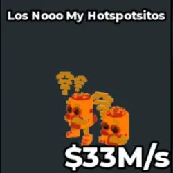Lava Los Nooo My Hotspotsitos 33 M s (Секретный персонаж) — Roblox, лот №234676