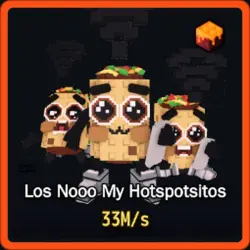Lava Los Nooo My Hotspotsitos 33M s (Секретный персонаж) — Roblox, лот №234677