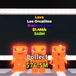 Lava Los Orcalitos 1.4 M s (Brainrot God персонаж) — Roblox, лот №234678