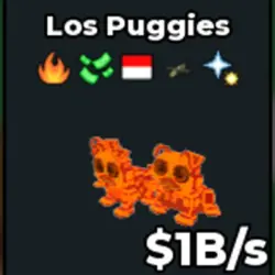 Lava Los Puggies (f01923) (Секретный персонаж) — Roblox, лот №234682