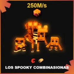 Lava Los Spooky Combinasionas 250M s (Секретный персонаж) — Roblox, лот №234686