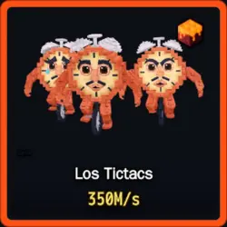 Lava Los Tictacs 350M s (Секретный персонаж) — Roblox, лот №234689