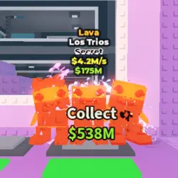 Lava Los Trios 4.2 M s (Секретный персонаж) — Roblox, лот №234692
