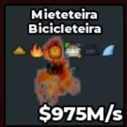 Lava Mieteteira Bicicleteira 975M s Pumpkin Trait zidan (Се… — Roblox, лот №234699