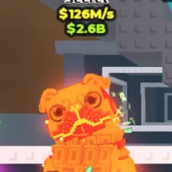 Lava Money Money Puggy (Секретный персонаж) — Roblox, лот №234700
