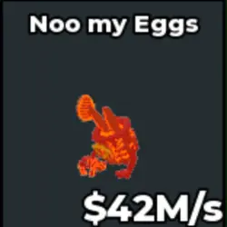 Lava Noo my Eggs 42 M s - Quick (Секретный персонаж) — Roblox, лот №234707