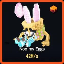 Lava Noo my Eggs 42M s (Секретный персонаж) — Roblox, лот №234710
