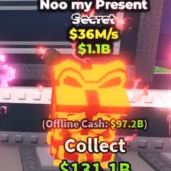 Lava Noo my Present - 36M s - Secret (Секретный персонаж) — Roblox, лот №234711