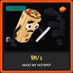 Lava Nooo My Hotspot 9M s (Секретный персонаж) — Roblox, лот №234722