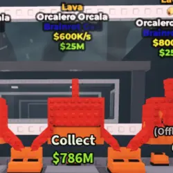 LAVA orcalero orcala $600K s RARE (Brainrot God персонаж) — Roblox, лот №234734