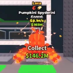 Lava Pumpkini Spyderini 8.1 M s (2 TRAITS) (Секретный персо… — Roblox, лот №234732