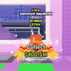 Lava Sammyni Spyderini 1.9 M s (Секретный персонаж) — Roblox, лот №234747