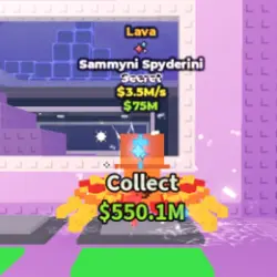 Lava Sammyni Spyderini 3.5 M s (FIREWORKS TRAIT) (Секретный… — Roblox, лот №234749