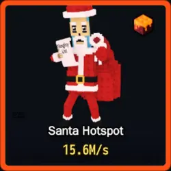 Lava Santa Hotspot 15.6M s (Секретный персонаж) — Roblox, лот №234752