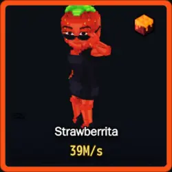 Lava Strawberrita 39M s (Секретный персонаж) — Roblox, лот №234761