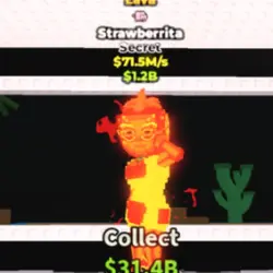 Lava Strawberrita 71.50 M s (Секретный персонаж) — Roblox, лот №234762