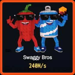 Lava Swaggy Bros 240M s (Секретный персонаж) — Roblox, лот №234787