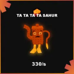Lava Ta Ta Ta Ta Sahur 330 s (Редкий персонаж) — Roblox, лот №234807