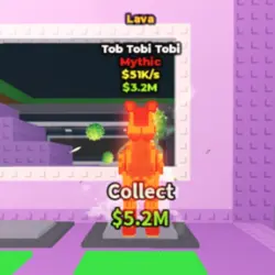 Lava Tob Tobi Tobi 51 K s (Мифический персонаж) — Roblox, лот №234892