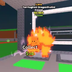 Lava Torrtuginni Dragonfrutini (Секретный персонаж) — Roblox, лот №234896