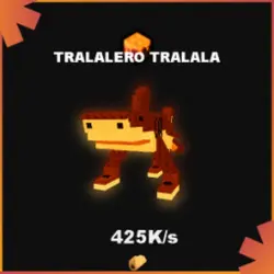 Lava Tralalero Tralala 425K s (Brainrot God персонаж) — Roblox, лот №234777