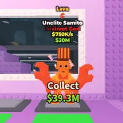 Lava Unclito Samito 750 K s (1 TRAIT) (Brainrot God персона… — Roblox, лот №234816