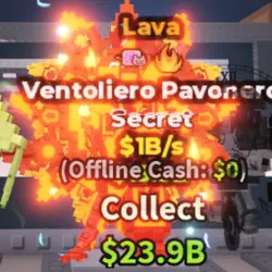 Lava Ventoliero Pavonero 1B s (Секретный персонаж) — Roblox, лот №234833