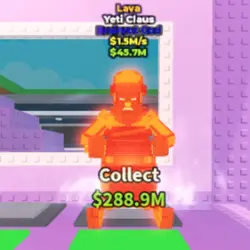 Lava Yeti Claus 1.5 M s (Brainrot God персонаж) — Roblox, лот №234853