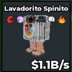 Lavadorito Spinito 1B s (Секретный персонаж) — Roblox, лот №234801