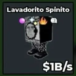 Lavadorito Spinito 1B s Mutation Yin - Yang With 4 Traits (… — Roblox, лот №234806