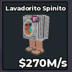Lavadorito Spinito 270 M s (Секретный персонаж) — Roblox, лот №234811