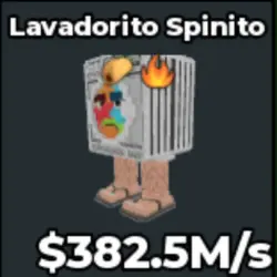 Lavadorito Spinito 382.5 M s - Quick (Секретный персонаж) — Roblox, лот №234831