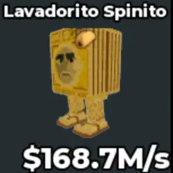 Lavadorito Spinito 385 (Секретный персонаж) — Roblox, лот №234832