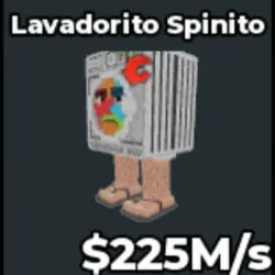 Lavadorito Spinito 393 (Секретный персонаж) — Roblox, лот №234838