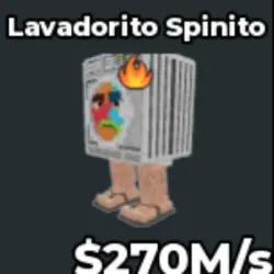Lavadorito Spinito 398 (Секретный персонаж) — Roblox, лот №234843
