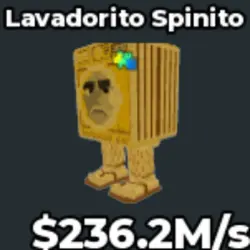 Lavadorito Spinito 399 (Секретный персонаж) — Roblox, лот №234847