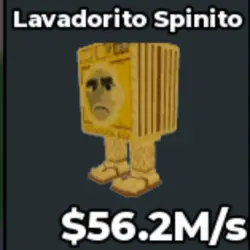 Lavadorito Spinito 421 (Секретный персонаж) — Roblox, лот №234870