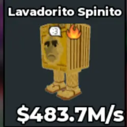 Lavadorito Spinito 424 (Секретный персонаж) — Roblox, лот №234873