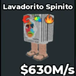 Lavadorito Spinito 438 (Секретный персонаж) — Roblox, лот №234881