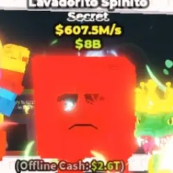 Lavadorito Spinito 607M S Entrega inmediata (Секретный перс… — Roblox, лот №234932