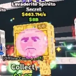 Lavadorito Spinito 663,70 M S Gold (Секретный персонаж) — Roblox, лот №234945