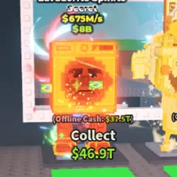 Lavadorito Spinito 675M s (Секретный персонаж) — Roblox, лот №234955
