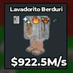 LAVADORITO SPINITO [922.5 M s ] with Resume trait , Fire tr… — Roblox, лот №234994