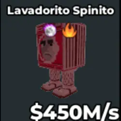 Lavadorito Spinito Bloodrot 450M S (Секретный персонаж) — Roblox, лот №235005