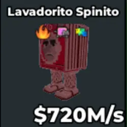 Lavadorito Spinito Bloodrot 720M s (Секретный персонаж) — Roblox, лот №235006