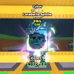 Lavadorito Spinito Cyber 1B s (Секретный персонаж) — Roblox, лот №235030