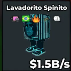Lavadorito Spinito Cyber Traits Brazil 1.5B S (Секретный пе… — Roblox, лот №235031