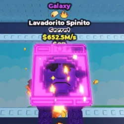 Lavadorito Spinito Galaxy 652,5 m s (Секретный персонаж) — Roblox, лот №234926